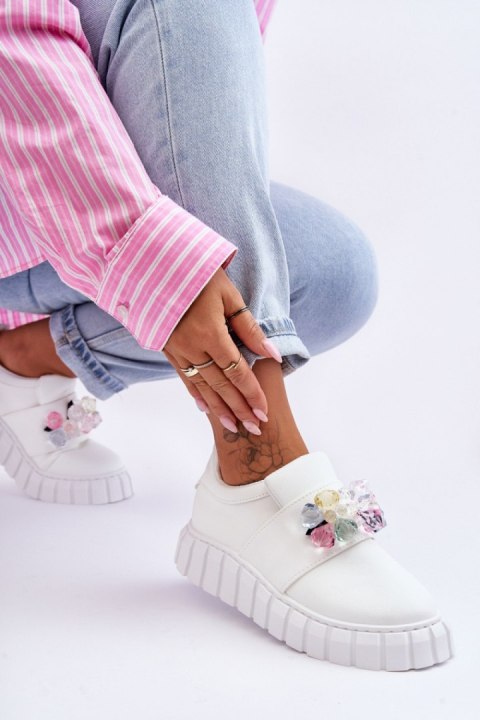 Buty Sportowe Model Desire NB615 White - Step in style - 36 Buty Sportowe Model Desire NB615 White - Step in style - 36