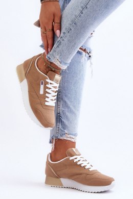 Buty Sportowe Model Merida BK939-63 Beige - Step in style - 37