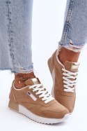 Buty Sportowe Model Merida BK939-63 Beige - Step in style - 38