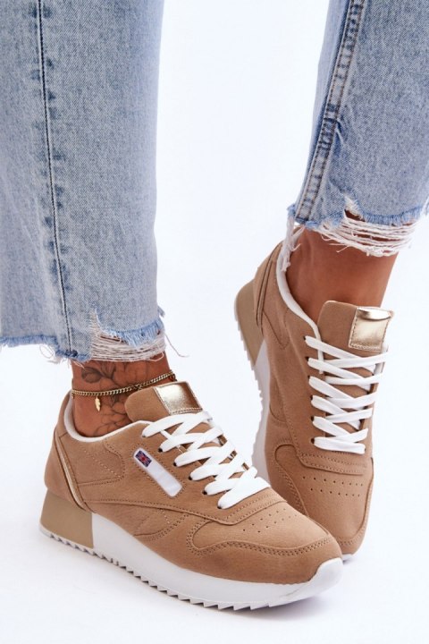 Buty Sportowe Model Merida BK939-63 Beige - Step in style - 38