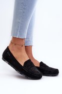 Mokasyny Model Big Star NN274929 Memory Foam System Black - Step in style - 37 Mokasyny Model Big Star NN274929 Memory Foam System Black - Step in style - 37