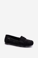 Mokasyny Model Big Star NN274929 Memory Foam System Black - Step in style - 37 Mokasyny Model Big Star NN274929 Memory Foam System Black - Step in style - 37