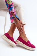 Mokasyny Model Filidia 24PB18-6889 Fuksja - Step in style - 39 Mokasyny Model Filidia 24PB18-6889 Fuksja - Step in style - 39