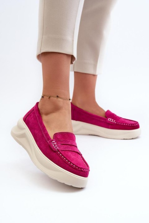 Mokasyny Model Filidia 24PB18-6889 Fuksja - Step in style - 39 Mokasyny Model Filidia 24PB18-6889 Fuksja - Step in style - 39