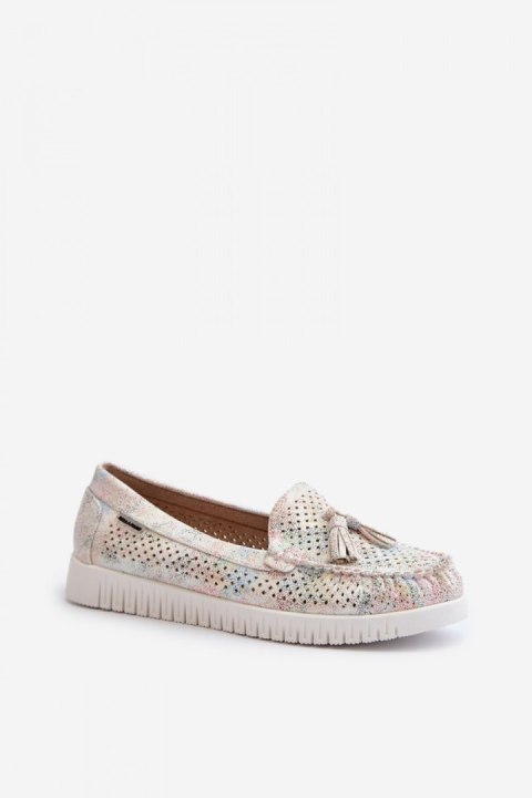 Mokasyny Model Tinami HH503-58 Multicolor - Step in style - 41 Mokasyny Model Tinami HH503-58 Multicolor - Step in style - 41