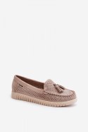 Mokasyny Model Tinami HH503-8 Beige - Step in style - 37