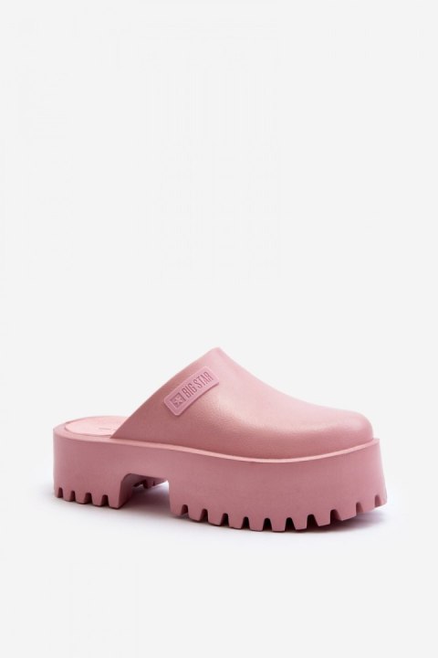 Sandał Klapki Model Big Star NN274020 Pink - Step in style - 37 Sandał Klapki Model Big Star NN274020 Pink - Step in style - 37