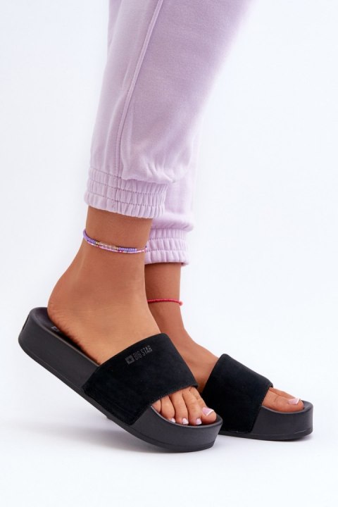 Sandał Klapki Model Big Star NN274A670 Black - Step in style - 41