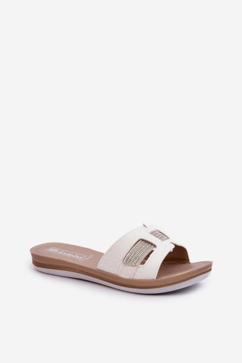 Sandał Klapki Model Inblu BA000050 White - Step in style - 39 Sandał Klapki Model Inblu BA000050 White - Step in style - 39