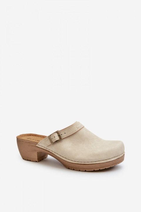 Sandał Klapki Model Inblu BL000004 Beige - Step in style - 39 Sandał Klapki Model Inblu BL000004 Beige - Step in style - 39