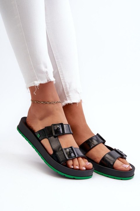 Sandał Klapki Model Zaxy LL285073 Black - Step in style - 38 Sandał Klapki Model Zaxy LL285073 Black - Step in style - 38