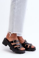 Sandał Klapki Model Zaxy NN285043 Black - Step in style - 38 Sandał Klapki Model Zaxy NN285043 Black - Step in style - 38