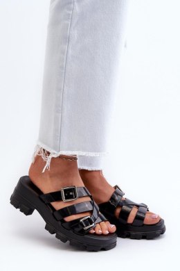Sandał Klapki Model Zaxy NN285043 Black - Step in style - 39