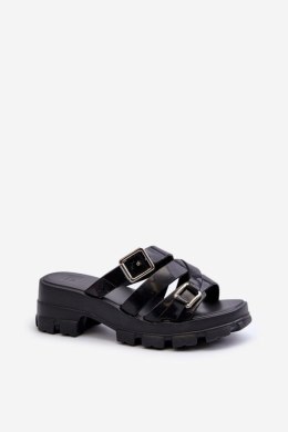 Sandał Klapki Model Zaxy NN285043 Black - Step in style - 39