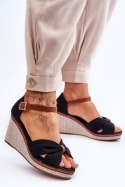 Sandały Model Daphne M338 Black - Step in style - 40 Sandały Model Daphne M338 Black - Step in style - 40