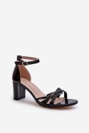 Sandały Model Enitia 24SD98-6768 Black - Step in style - 38