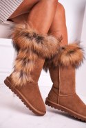 Śniegowce Model Balvin W19112 Brown - Step in style - 37 Śniegowce Model Balvin W19112 Brown - Step in style - 37