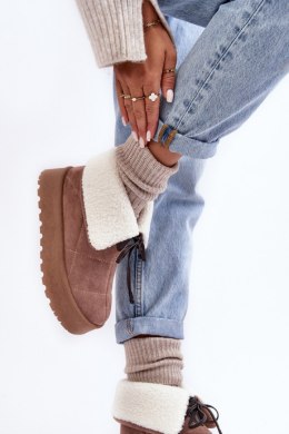 Śniegowce Model Olimuka VL212P Beige - Step in style - 40
