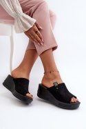 Sandał Klapki Model Vleni 58291 Black - Step in style - 38 Sandał Klapki Model Vleni 58291 Black - Step in style - 38