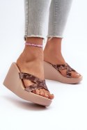 Sandał Klapki Model 83520 Ipanema High Fashion Slide Fem Beige - Step in style - 38 Sandał Klapki Model 83520 Ipanema High Fashion Slide Fem Beige - Step in style - 38