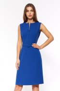 Sukienka Chabrowa elegancka sukienka bez rękawów S200 Chaber - Nife - 36 Sukienka Chabrowa elegancka sukienka bez rękawów S200 Chaber - Nife - 36