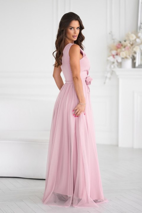 Sukienka Model 318-20 Dirty Pink - Bicotone - 46 Sukienka Model 318-20 Dirty Pink - Bicotone - 46