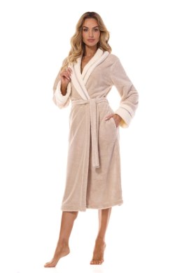 Szlafrok Damski Model Madame Long 2409 Angora - L&L collection - M