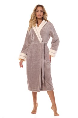 Szlafrok Damski Model Madame Long 2409 Opal - L&L collection - M