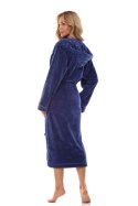 Szlafrok Damski Model Night Long 2412 Navy - L&L collection - S Szlafrok Damski Model Night Long 2412 Navy - L&L collection - S