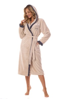 Szlafrok Damski Model Tess Long 2419 Angora - L&L collection - L