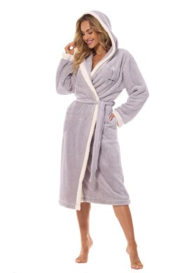 Szlafrok Damski Model Tess Long 2419 Crystal - L&L collection - M
