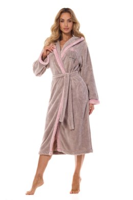 Szlafrok Damski Model Tess Long 2419 Opal - L&L collection - L