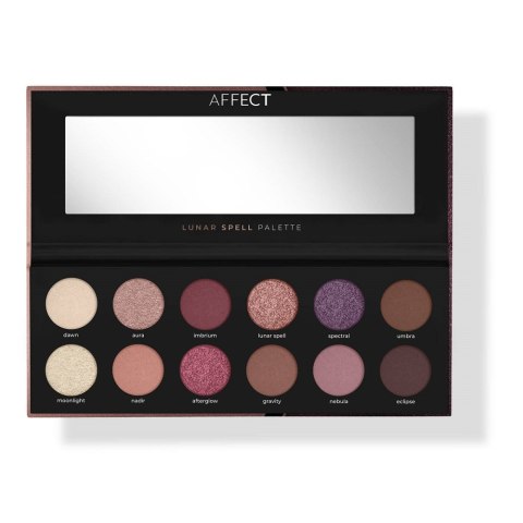 Affect Lunar Spell Eyeshadow Palette paleta cieni prasowanych do powiek 12x2g (P1) Affect Lunar Spell Eyeshadow Palette paleta cieni prasowanych do powiek 12x2g (P1)