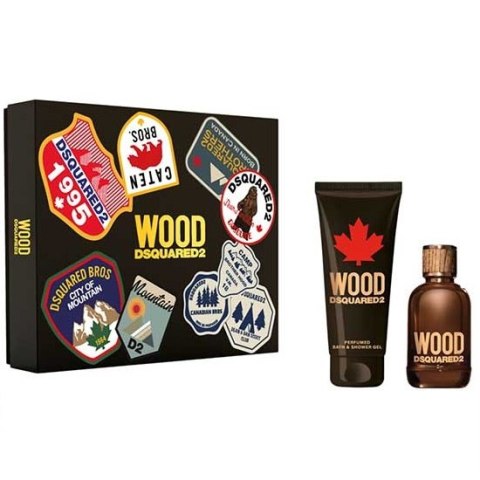 Dsquared2 Wood Pour Homme zestaw woda toaletowa spray 100ml + żel pod prysznic 150ml (P1) Dsquared2 Wood Pour Homme zestaw woda toaletowa spray 100ml + żel pod prysznic 150ml (P1)