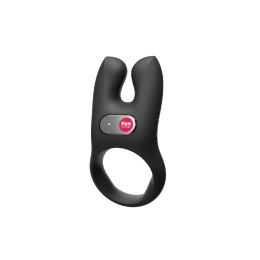 FUN FACTORY Nos Vibrating Cock Ring wibrujący pierścień erekcyjny czarny (P1)