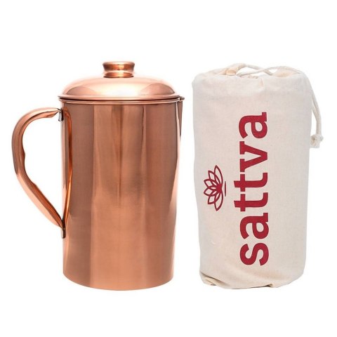 Sattva Dzbanek miedziany gładki 1950ml (P1) Sattva Dzbanek miedziany gładki 1950ml (P1)