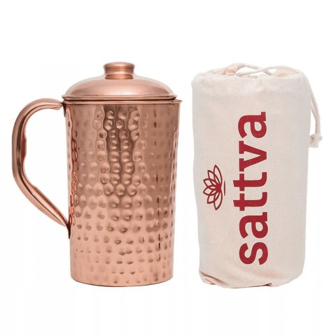 Sattva Dzbanek tłoczony miedziany 1950ml (P1) Sattva Dzbanek tłoczony miedziany 1950ml (P1)