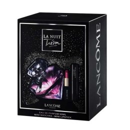 Lancome La Nuit Tresor zestaw woda perfumowana spray 50ml + L' Absolu Rouge Matte pomadka do ust 505 Attrape Coeur + Hypnose Dra
