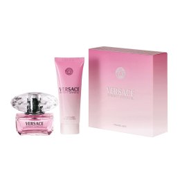 Versace Bright Crystal zestaw woda toaletowa spray 50ml + balsam do ciała 100ml (P1)