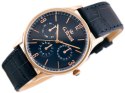 ZEGAREK G. ROSSI - 10737A-6F3 (zg258f) blue/r.g. + BOX
