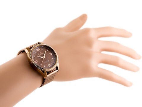 ZEGAREK G. ROSSI - 6748B-2B3 (zg788e) brown + BOX ZEGAREK G. ROSSI - 6748B-2B3 (zg788e) brown + BOX