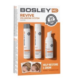 BosleyMD Revive zestaw szampon do włosów 150ml + odżywka do włosów 150ml + pianka bez spłukiwania 100ml (P1)