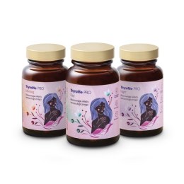HEALTHLABS SET 4HER ThyroMe Pro suplement diety Morning 30 kapsułek + Day 30 kapsułek + Night 30 kapsułek (P1)