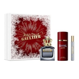Jean Paul Gaultier Scandal Pour Homme zestaw woda toaletowa spray 100ml + dezodorant spray 150ml + woda toaletowa spray 10ml (P1