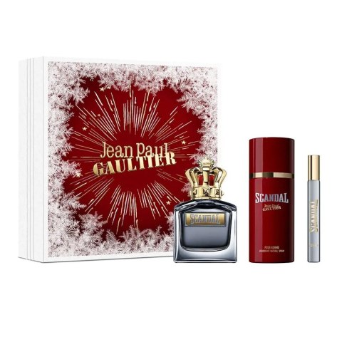 Jean Paul Gaultier Scandal Pour Homme zestaw woda toaletowa spray 100ml + dezodorant spray 150ml + woda toaletowa spray 10ml (P1 Jean Paul Gaultier Scandal Pour Homme zestaw woda toaletowa spray 100ml + dezodorant spray 150ml + woda toaletowa spray 10ml (P1