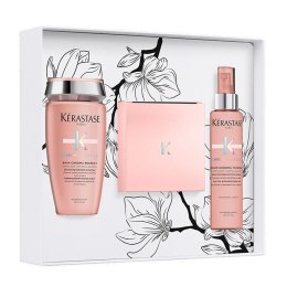 Kerastase Chroma Absolu Spring zestaw szampon do włosów 250ml + maska do włosów 200ml + spray termoochronny do włosów 150ml (P1)