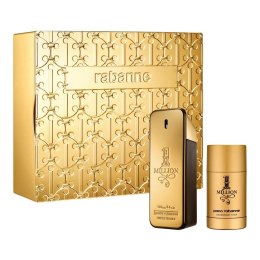 Paco Rabanne 1 Million Men zestaw woda toaletowa spray 100ml + dezodorant w sztyfcie 75ml (P1)
