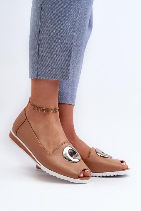 Czółenka Model Biolita ASA135-16 Dark Beige - Step in style - 39