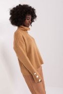 Golf Damski Model BA-SW-015.01P Light Brown - Badu - uniwersalny
