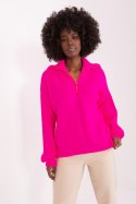 Golf Damski Model BA-SW-0374.07P Fluo Pink - Badu - uniwersalny Golf Damski Model BA-SW-0374.07P Fluo Pink - Badu - uniwersalny